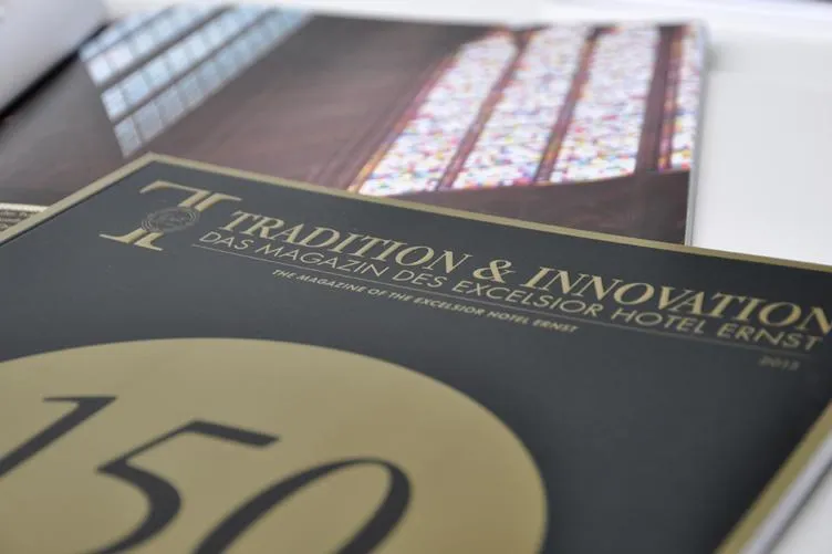 Bild: „Tradition & Innovation“ – das Jubiläumsmagazin für 150 Jahre Grand Hotel Excelsior Hotel Ernst in Köln