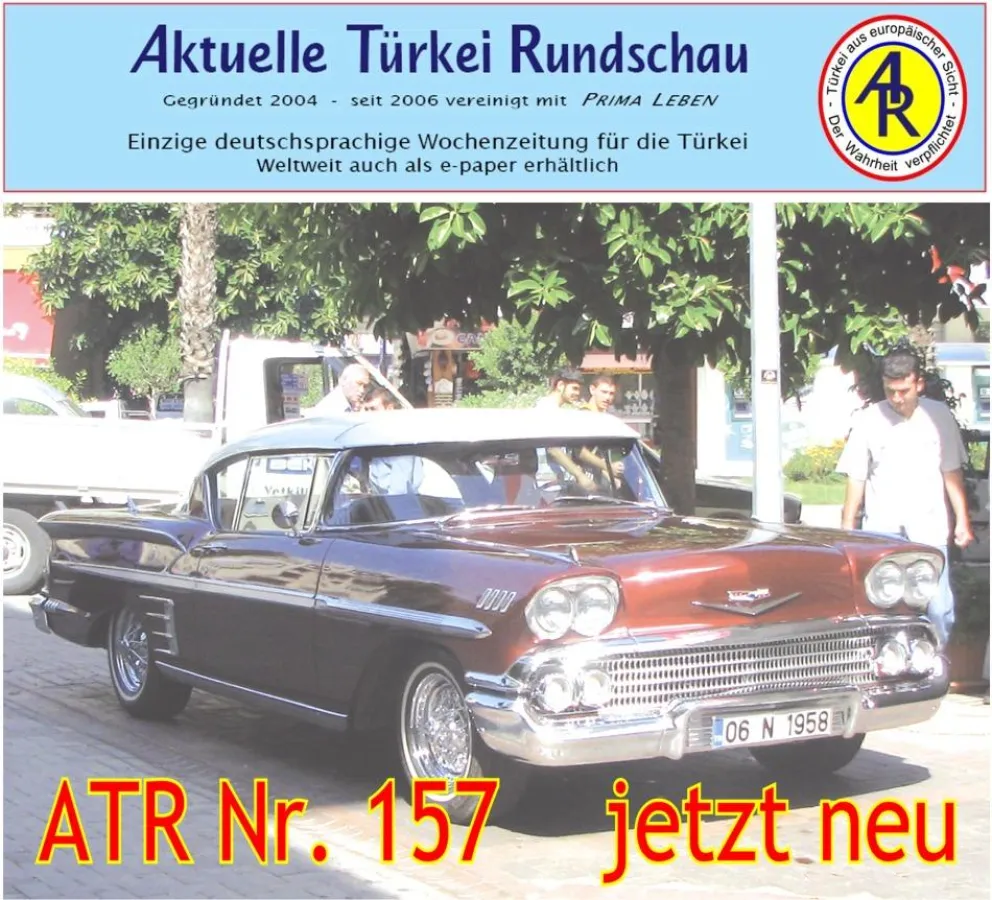 Jetzt neu erschienen:  Aktuelle Türkei Rundschau  Nr. 157
