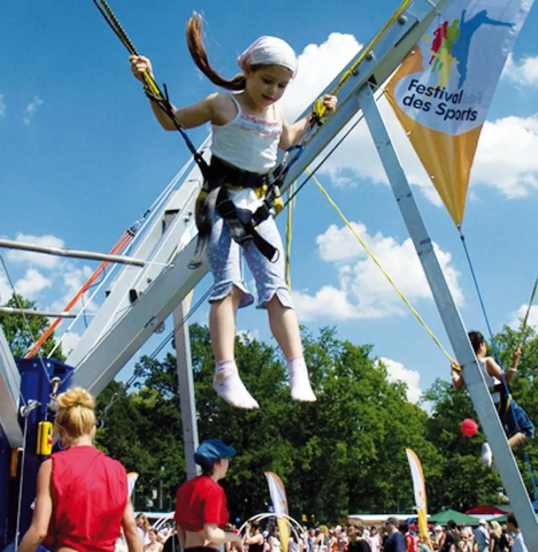 Tolle Attraktionen beim Festival, wie das Quarter Tramp auch in diesem Jahr mit dabei.