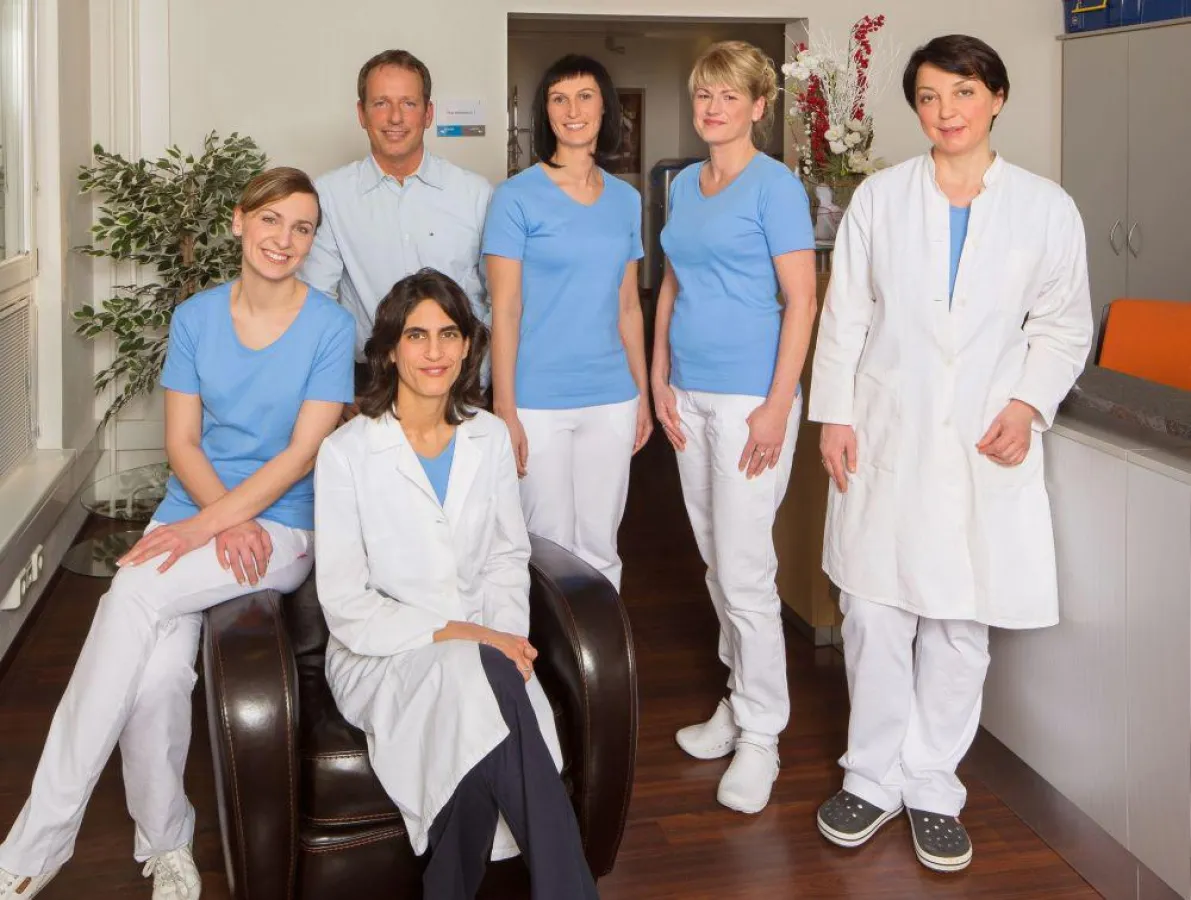 Das Team im neuen Ärztehaus Mitte Foto: MikroMy GmbH