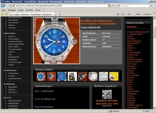 Bild: Die Uhr der Fremdenlegion – die Breitling Colt Superocean jetzt auf TrustedWatch