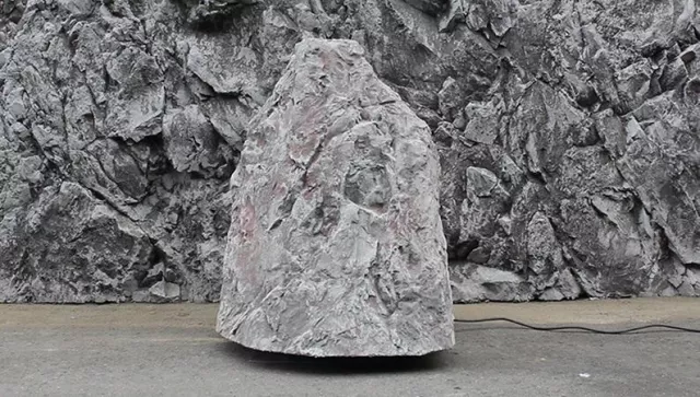 Lautsprecher aus Stein Bild: Lautsprecher aus Stein