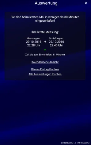 Bild: Schlafmessung für Android in überarbeiteter Version erschienen