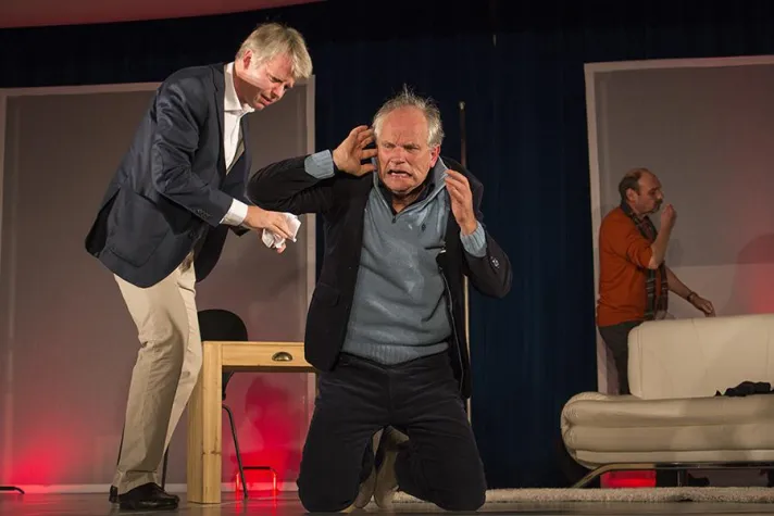 »Kunst« Komödie von Yasmina Reza ab 9. Januar in Potsdam Bild: »Kunst« Komödie von Yasmina Reza ab 9. Januar in Potsdam