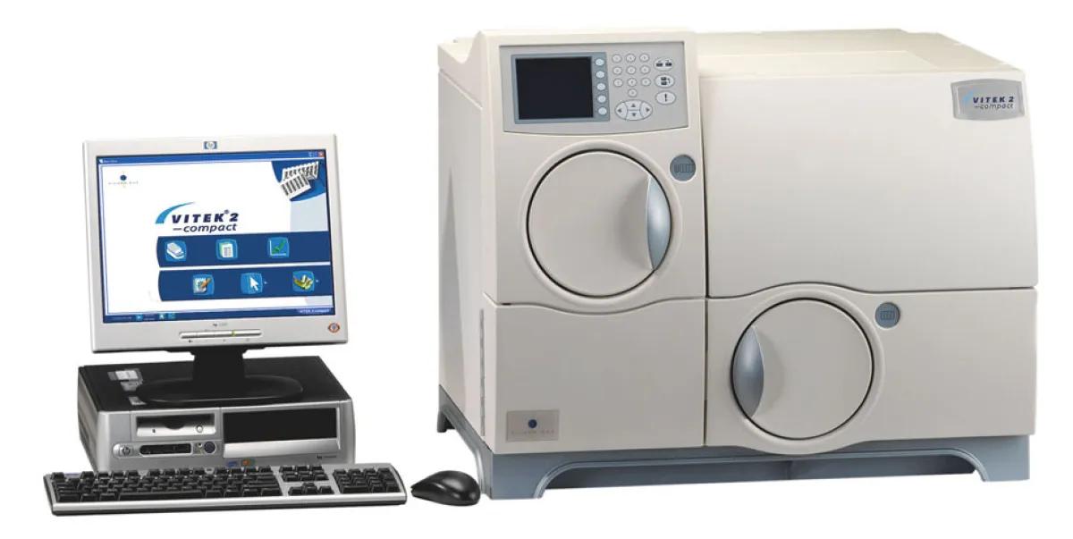 Führt schnellen und zuverlässigen Nachweis über nosokomiale Erreger: VITEK® 2 compact von bioMérieux