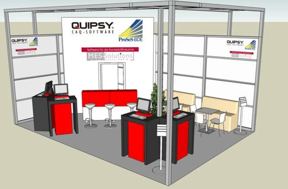 Messestand auf der Fakuma 2009