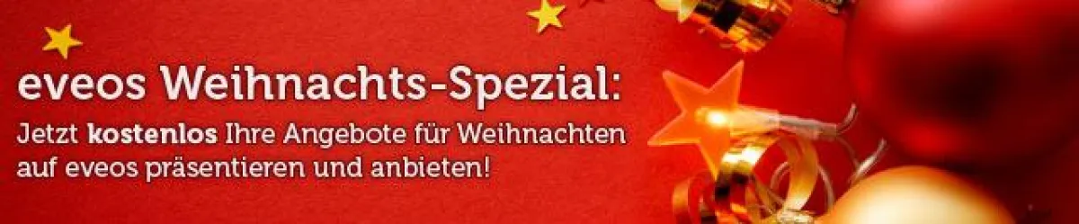 Event-Angebote zu Weihnachten kostenlos auf eveos bewerben!