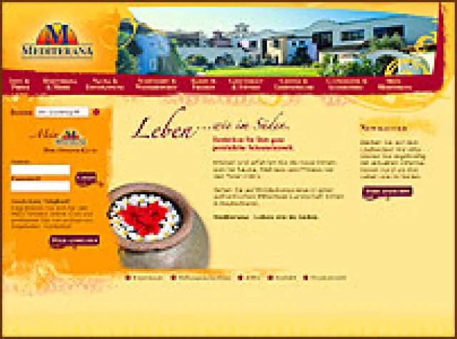 Bild: Wellness-Paradies Mediterana mit neuem Internetauftritt