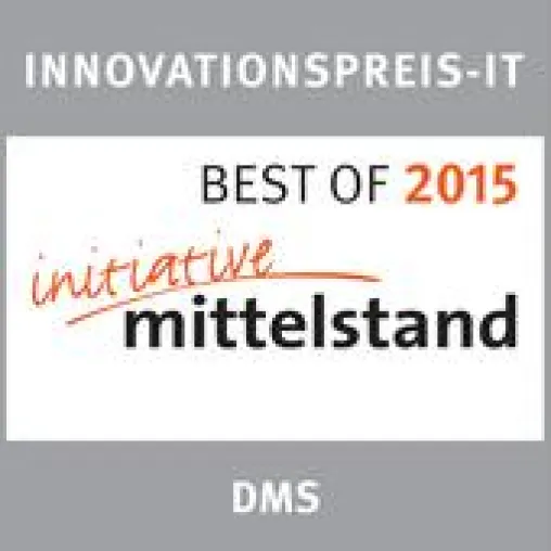 BEST OF 2015: PROXESS erneut als innovative IT-Lösung ausgezeichnet Bild: BEST OF 2015: PROXESS erneut als innovative IT-Lösung ausgezeichnet