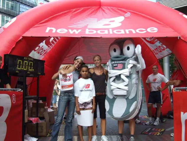 Bild: Wimpernschlag-Finale in Berlin  beim New Balance Speedrun 2006