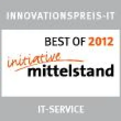 Bild: INITIATIVE MITTELSTAND hat den Innovationspreis- IT 2012 auf der Cebit 2012 verliehen
