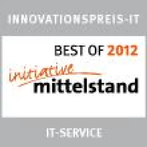 INITIATIVE MITTELSTAND hat den Innovationspreis- IT 2012 auf der Cebit 2012 verliehen Bild: INITIATIVE MITTELSTAND hat den Innovationspreis- IT 2012 auf der Cebit 2012 verliehen