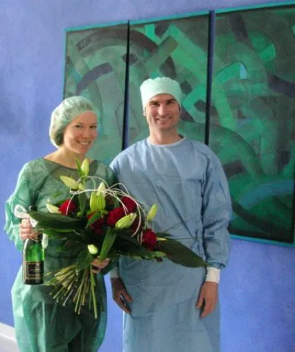 Bild: 10 000. Operation an der Augen-Laser-Klinik Lohr