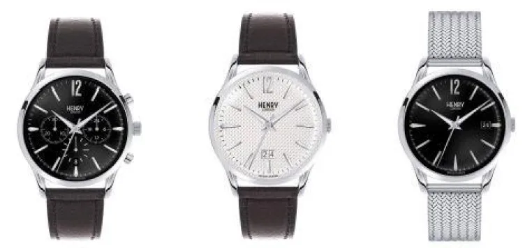 Sportliche Zeitmesser: Henry London meets Steve McQueen Bild: Sportliche Zeitmesser: Henry London meets Steve McQueen