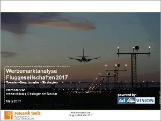 Bild: Fluggesellschaften werben mit breitem Medienmix