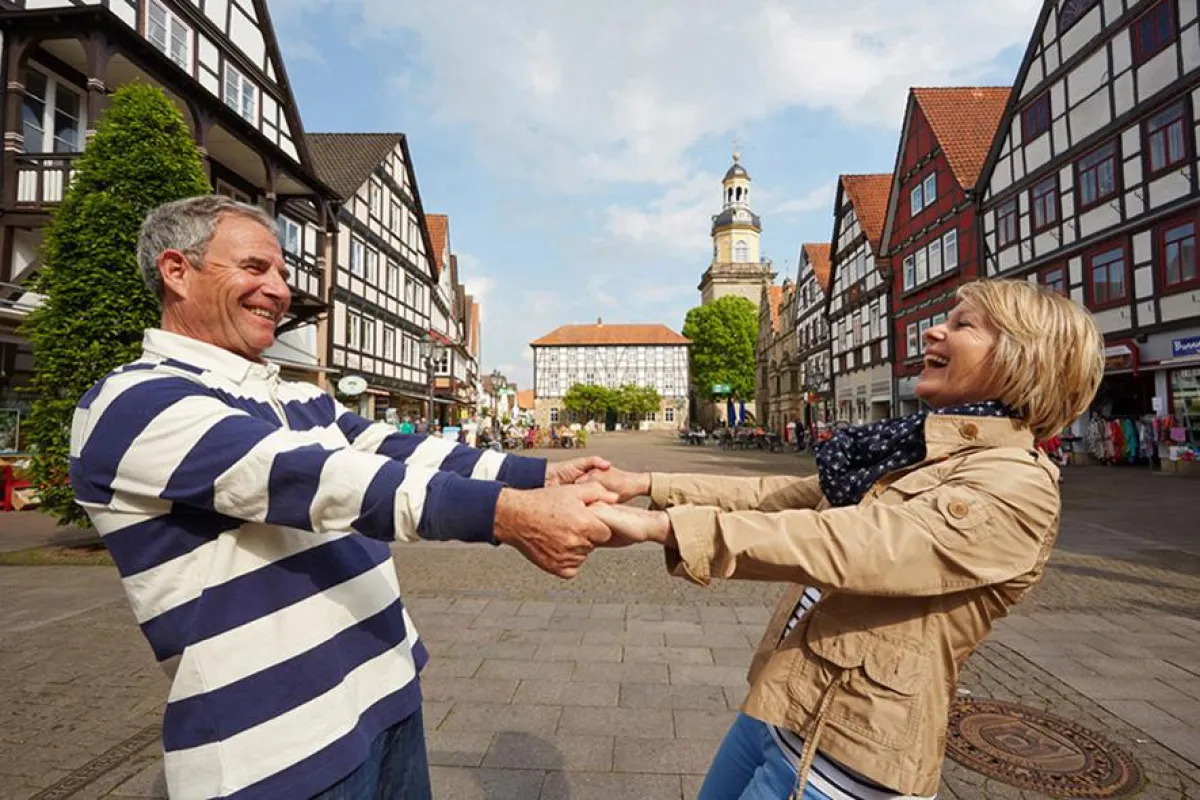 Historischer Marktplatz in Rinteln