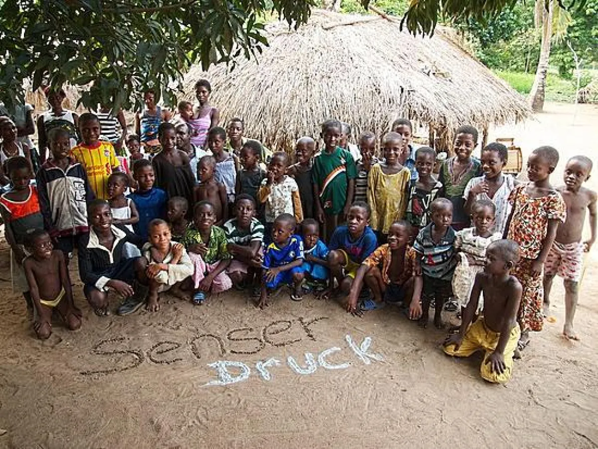 Senser unterstützt das Waldaufforstungs-Projekt in Togo West-Afrika