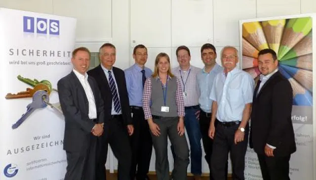 Bild: TÜV Nord bestätigt IOS GmbH die Zertifizierung ISO IEC 27001 und DIN ISO 9001