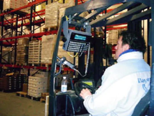 Bild: Logistikzentrum für Molkereiprodukte mit SAP R/3 Integration