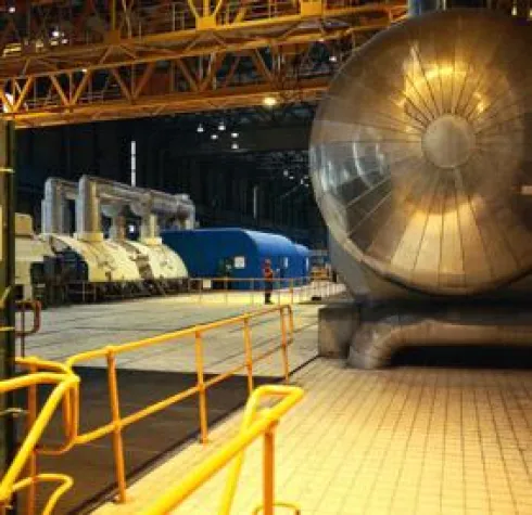 Bild: Schutz von Generatoren und Kraftwerksblöcken