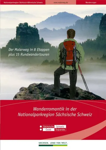 Elbsandsteingebirge: Broschüre zum Malerweg neu aufgelegt Bild: Elbsandsteingebirge: Broschüre zum Malerweg neu aufgelegt