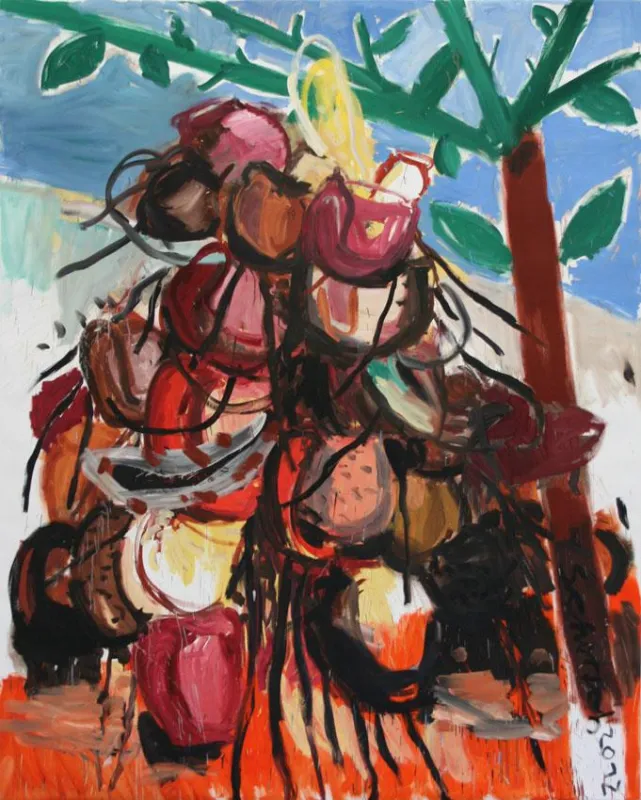 Jörg Lohse | Ich würde gern der Freund von Albert Oehlen sein | 250x200 cm | Öl auf Leinwand | 2012