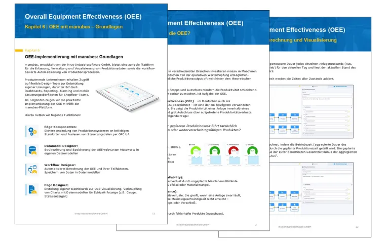 Bild: inray veröffentlicht Whitepaper zur OEE-Implementierung