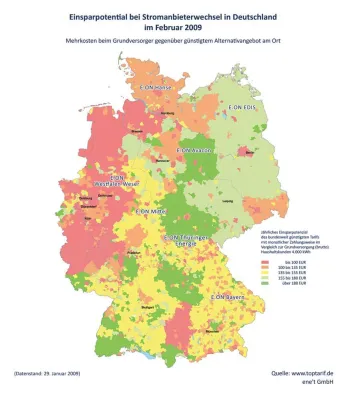 Bild: E.ON erhöht zum Wochenende die Strompreise um bis zu 9 Prozent