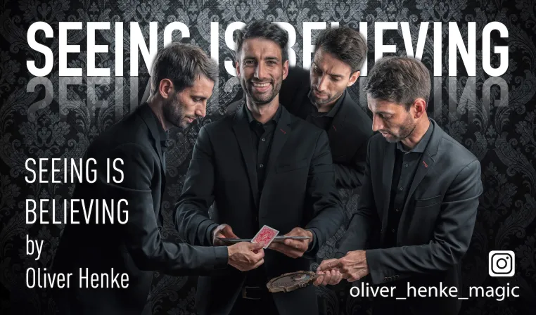 "CLOSE - Näher kannst du Magie nicht kommen!" Die neue Show von Magier Oliver Henke Bild: "CLOSE - Näher kannst du Magie nicht kommen!" Die neue Show von Magier Oliver Henke