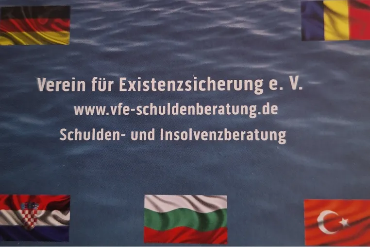 Bild: Verein für Existenzsicherung – Schuldenberatung für Verbraucher und Firmen (VfE e.V.)