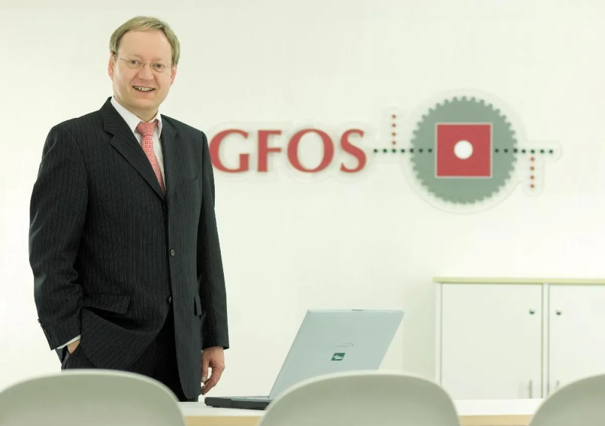 Burkhard Röhrig, Geschäftsführer und Mehrheitsgesellschafter der GFOS mbH