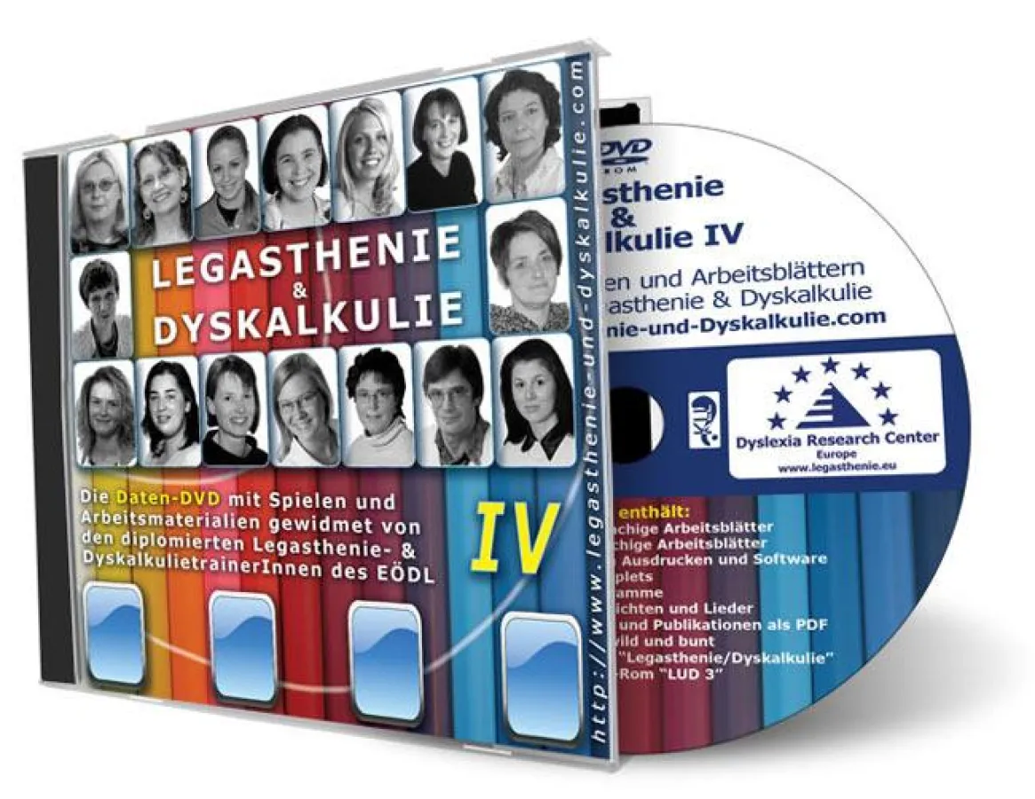 DVD-Rom “Legasthenie und Dyskalkulie IV”