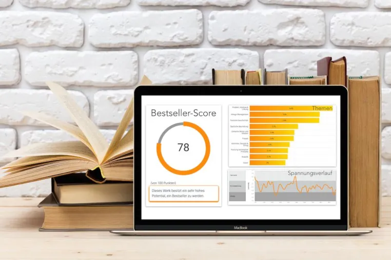 KI-Software LiSA sagt das Bestseller-Potenzial für Autoren voraus Bild: KI-Software LiSA sagt das Bestseller-Potenzial für Autoren voraus