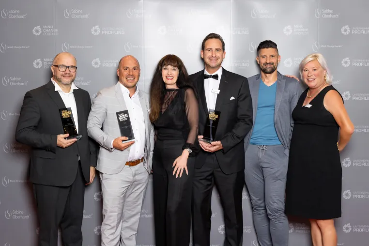 Bild: Der „Mind Change Award®“ – Auszeichnung für innovatives und zukunftsweisendes Unternehmertum