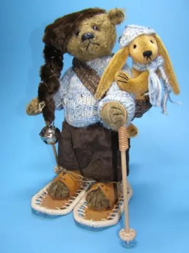 Bild: Mit Teddybären in den Advent...