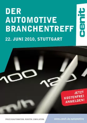 Bild: CENIT Automotive Kongress am 22. Juni 2010 im Böblinger Meilenwerk bringt die Branche zusammen