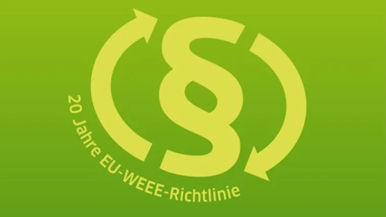 20 Jahre WEEE-Gesetzgebung Bild: 20 Jahre WEEE-Gesetzgebung