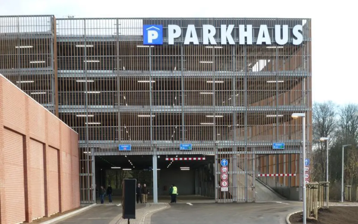 Parkhaus des CITTI-Parks Flensburg (Foto: Köster GmbH)