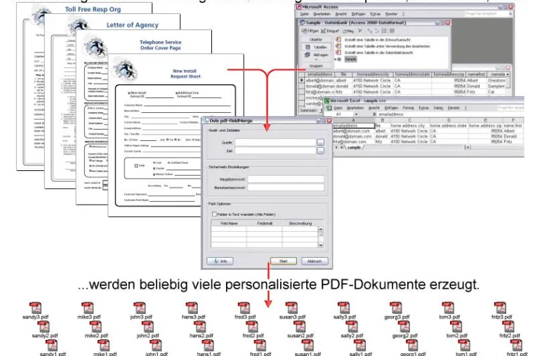 UNIVERSE Software stellt pdf-FieldMerge 4.0 vor Bild: UNIVERSE Software stellt pdf-FieldMerge 4.0 vor