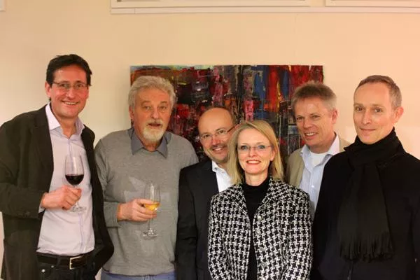 Bild: Vernissage mit großem Zuspruch bei der HNO-Langen im Fachärztezentrum