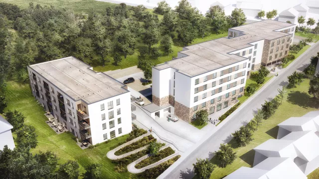 Bild: Carestone hat mit den Bauarbeiten für Betreutes Wohnen im zweiten Immobilienabschnitt in Alfeld begonnen