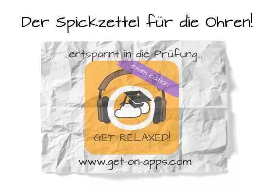Bild: Der Spickzettel für die Ohren! iPhone App hilft bei Prüfungsstress