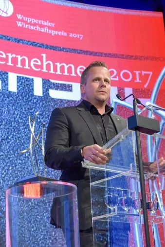 Bild: Schmersal mit dem Wuppertaler Wirtschaftspreis ausgezeichnet