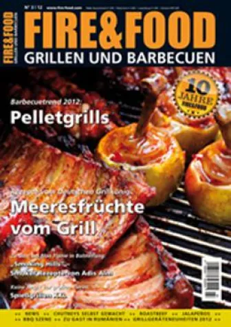 Bild: Deutscher Grillkönig Michael Hoffmann grillt Meeresfrüchte