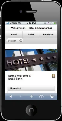 Bild: Hotelwebsites: Kleinere und mittelgroße Hotels noch unzureichend auf mobile Kunden vorbereitet.