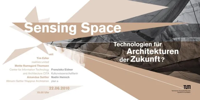 Bild: Sensing Space – Technologien für Architekturen der Zukunft?