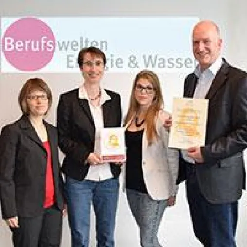 Berufswelten Energie & Wasser gewinnen Media-Award Bild: Berufswelten Energie & Wasser gewinnen Media-Award