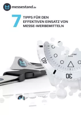 Bild: Ratgeber für den erfolgreichen Einsatz von Messe-Werbemitteln