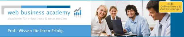 Bild: E-Business-Seminare 2013: Die web business academy startet in die nächste Runde