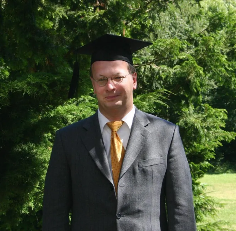 Dr.-Ing. Knut Meißner nach Bestehen seines Kolloquiums